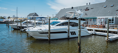 Somers Point Marina midday view