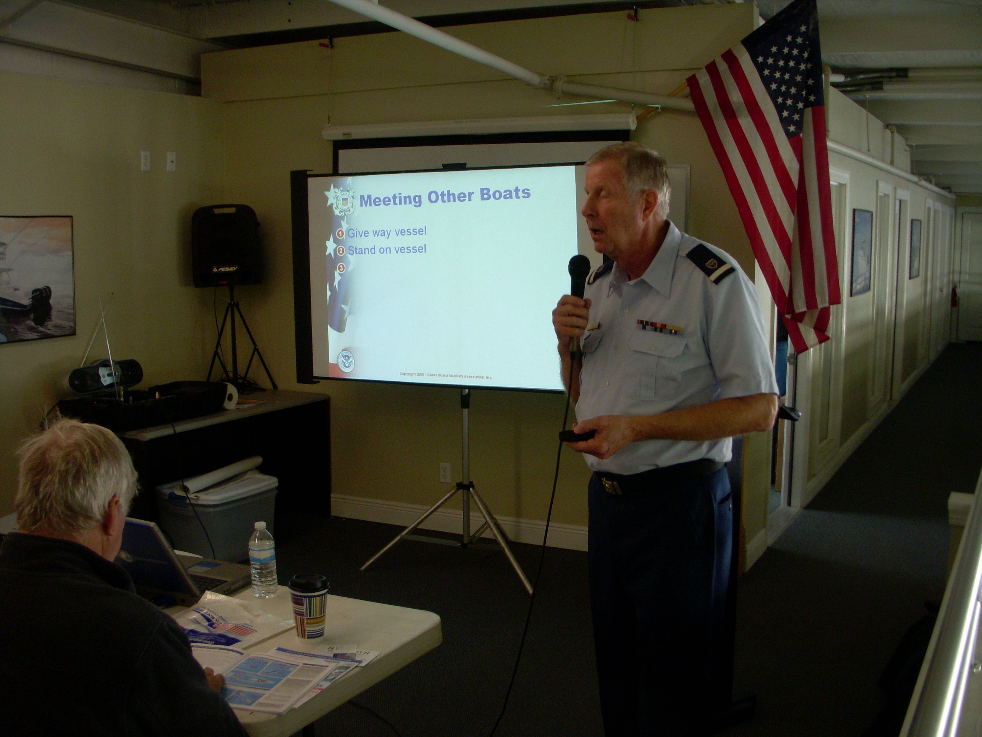 USCG Certified Boat Safety Class