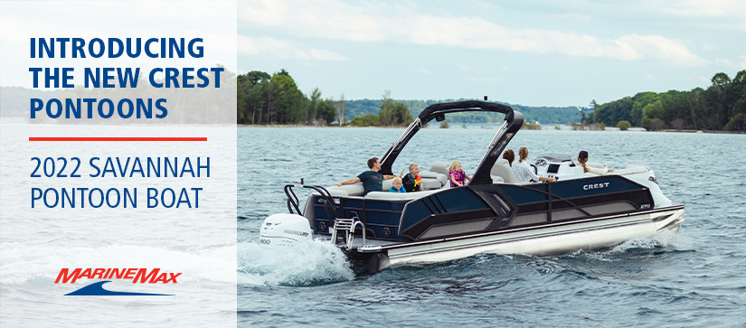 Crest Pontoons For Sale View All Crest Pontoon Models MarineMax